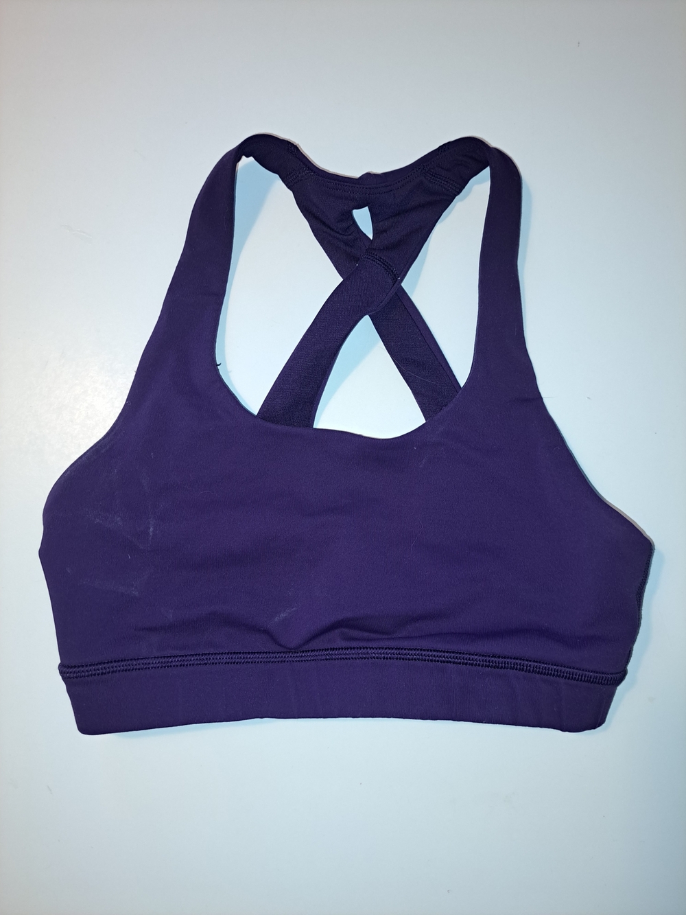 Lululemon Purple Crossback Sports Bra -